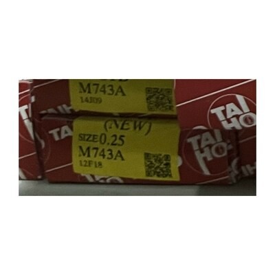 Вкладыш коренной M743A +0.25 1G-FE TAIHO