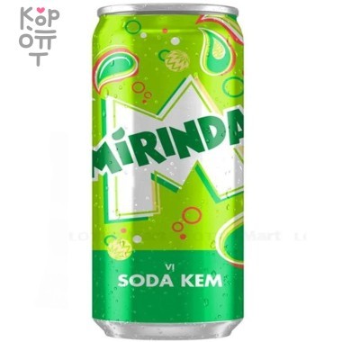 Mirinda Soda Cream - Напиток безалкогольный газированный Миринда Крем Сода, Вьетнам 320мл.  — Корейские товары для всей семьи(КорОпт)