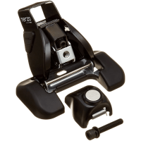 TERZO BASE FOOT EF37 - Упор базовый на гладкую крышу, черный 90 мм с ключем, комплект 4шт.