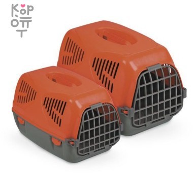 MPS переноска SIRIO LITTLE 50х33,5х31h см красная &mdash; Корейские товары для всей семьи(КорОпт)