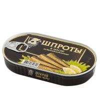 5 Морей - Шпроты из балтийской кильки в масле