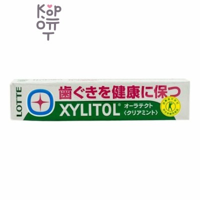 Lotte Xylitol Oratect - Резинка жевательная Чистая мята 21гр.