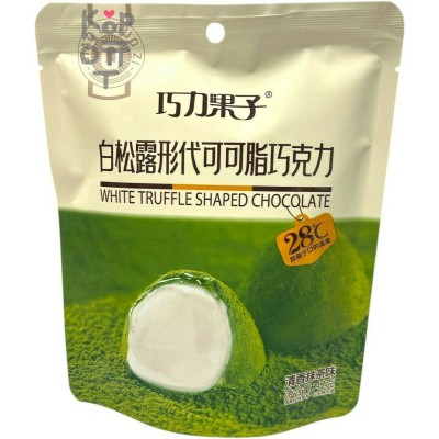 Конфеты шоколадные Qiao Chocolate, белый трюфель в шоколаде