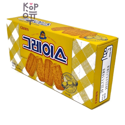 Crown Grace Cookie - Печенье домашнее с арахисом 85 г × 24 шт. в коробке