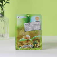 FOODAHOLIC Natural Essence Mask Snail - Тканевая 3D маска с натуральным экстрактом секрета улитки, 23 г
