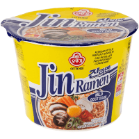 OTTOGI Лапша быстрого приготовления со вкусом грибов - Jin Ramen Mild Cup, 110гр.