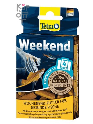 Tetra Weekend корм для рыб в палочках "отпуск 4 дня" 20 шт.