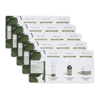 Mary&May Houttuynia Cordata Tea Tree Line - Набор саше 3 в 1: сыворотка, пенка и крем, 5 шт