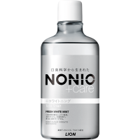 LION Отбеливающий зубной ополаскиватель"Nonio" с защитой от неприятного запаха (аромат фруктов и мяты).