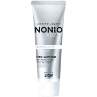 LION Отбеливающий зубной ополаскиватель"Nonio" с защитой от неприятного запаха (аромат фруктов и мяты).