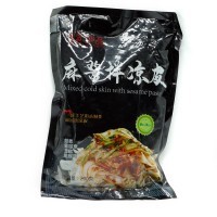 Лапша с острым кунжутным соусом Ji Shi Miao Pin, 200гр.