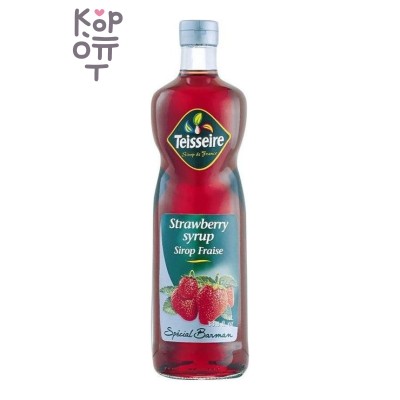 Teisseire — Strawberry Syrup — Сироп «Клубника», 1 л