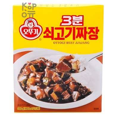 Ottogi 3-Min Beef Jajjang - Соус чаджан с Говядиной 200 г