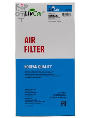 LIVCAR AIR FILTER LCN0035A / (A-2028) / Воздушный фильтр