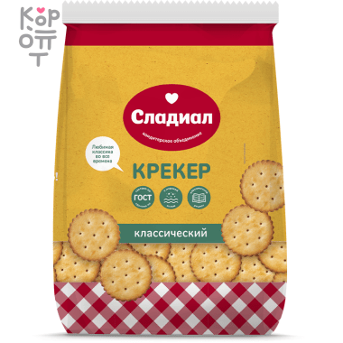 Sladial "Крекер классический" 500гр. &mdash; Корейские товары для всей семьи(КорОпт)