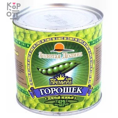 Золотая Долина - Зеленый горошек — Корейские товары для всей семьи(КорОпт)