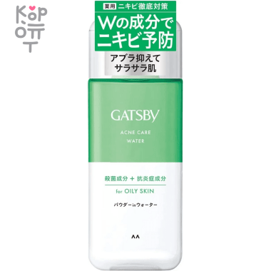 Mandom Gatsby  Acne Care Water - Мужской матирующий лосьондля ухода за проблемной кожей, склонной к Акне и воспалениям (для жирной кожи) 200мл. &mdash; Корейские товары для всей семьи(КорОпт)