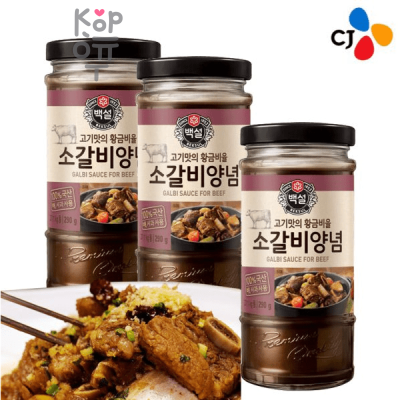 CJ Beksul Beef Rib Sauce - Соус-маринад Кальби для говяжьих ребрышек.