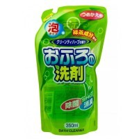 Rocket Soap Пенящееся чистящее средство для ванны - зеленый чай и травы, 350мл., мягкая упаковка