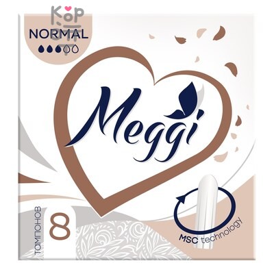 NORMAL 8 — Тампоны, гигиенические штук, Meggi, Болгария