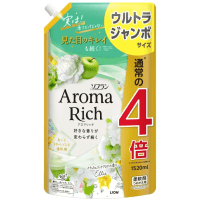 LION Aroma Rich Ellie Linen Conditioner - Парфюмированный кондиционер для белья Элли с ароматом натуральных масел.