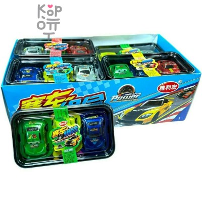 Жевательная конфета High Speed Power Candy - Гоночная комбинация с леденцом внутри