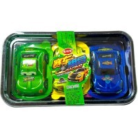 Жевательная конфета High Speed Power Candy - Гоночная комбинация с леденцом внутри