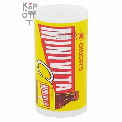 8629 «Orion» «MINI VitaC» Конфеты-драже со вкусом энергетического напитка 8г 1/30/480