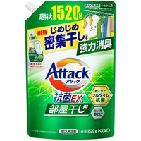 Kao Attack EX Room - Высокоэффективный гель для стирки белья с антибактериальным эффектом  для сушки белья в помещении, 850гр.
