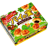 Lotte Chocolate pie nut - Печенье бисквитное с шоколадной начинкой, 73гр.