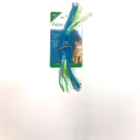 Feline Clean Dental Игрушка для кошек Конфетка прорезыватель с лентами, резина