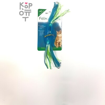 Feline Clean Dental Игрушка для кошек Конфетка прорезыватель с лентами, резина