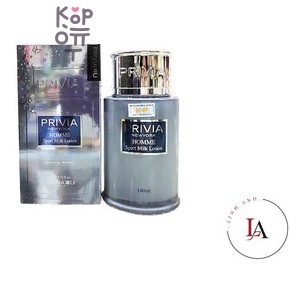 Privia Lotion Homme Sport Milk - Лосьон для лица мужской освежающий, 140 мл