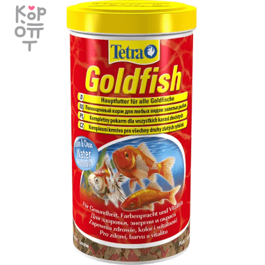 TetraGoldfish корм в хлопьях для всех видов золотых рыбок 250 мл — Корейские товары для всей семьи(КорОпт)