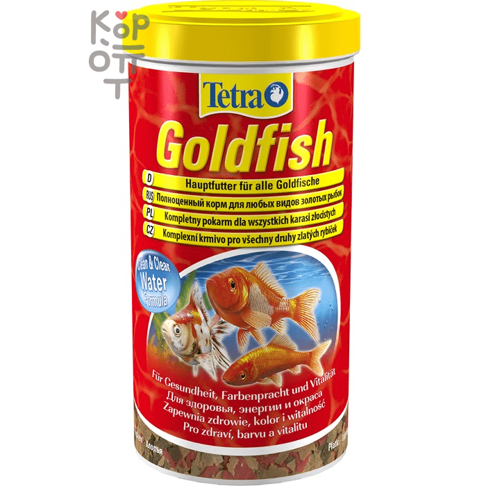 TetraGoldfish корм в хлопьях для всех видов золотых рыбок
