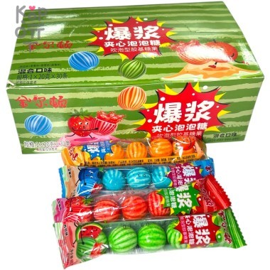 Жевательная резинка Stni сэндвич со вкусом Клубники, Ананаса и Арбуза, 20гр. — Корейские товары для всей семьи(КорОпт)