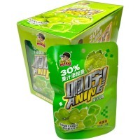 Мармелад Aning Sour Sugar Gummies с натуральным вкусом Клубники и кислым сахаром