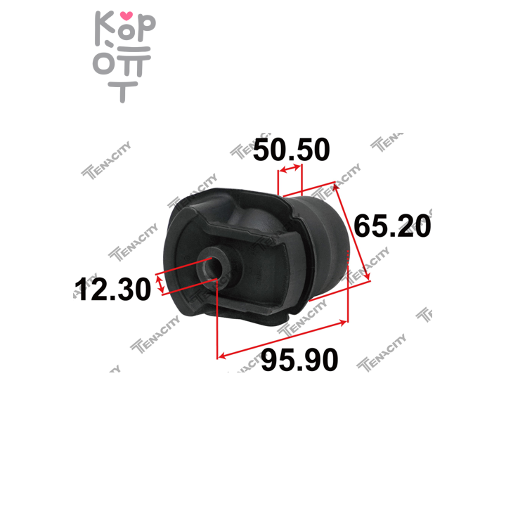 Сайлентблок 48725-32280 AAMTO1059 Opa, Vista, Premio, Allion (задней балки) TENACITY