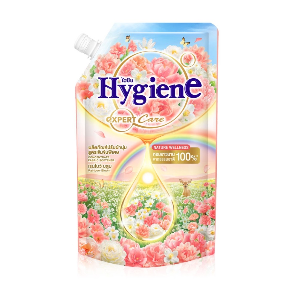 Hygiene Expert Care — концентрированный кондиционер для белья «Rainbow Bloom» («Радужный цветок»), 470 мл