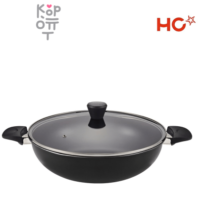 HappyCall Classic Titanium IH Wok Сковорода вок с крышкой, 32 см
