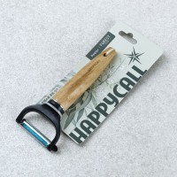 HappyCall Forest Овощечистка с деревянной ручкой, 16 × 7 см