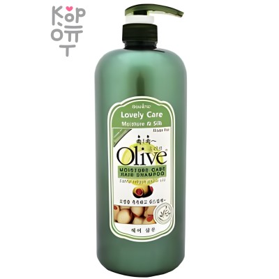 Imselene Olly Lovely Shampoo - Увлажняющий шампунь для всех типов волос с экстрактом Оливы, 1500 мл