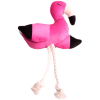 Mr.Kranch Игрушка Фламинго с канатом и пищалкой для собак мелких и средних пород 24х13,5х6см., купить с доставкой на дом фото 1 &mdash; Корейские товары для всей семьи(КорОпт)