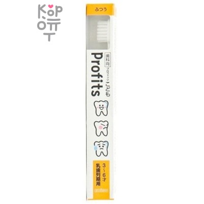  EBISU Kids Toothbrush "Ebisu Profits" - Детская зубная щетка (от 3 до 6 лет)