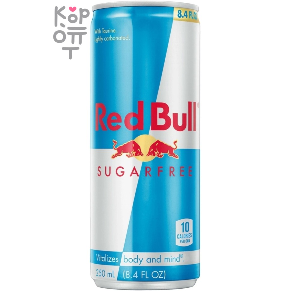 Напиток энергетический, без сахара, Red Bull, 250мл.