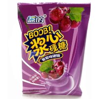Жевательная конфета Boob, со вкусом Винограда