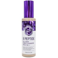 Enough 8 Peptide Full Cover Perfect Foundation SPF 50+ / PA+++  Тональный крем с пептидами 100гр.