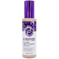 Enough 8 Peptide Full Cover Perfect Foundation SPF 50+ / PA+++  Тональный крем с пептидами 100гр.