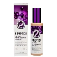 Enough 8 Peptide Full Cover Perfect Foundation SPF50+/PA+++ - Тональный крем с пептидами №13(Светлый бежевый) 100 гр