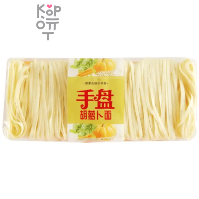 Лапша Морковная для варки San Lian, ручной работы, 400гр. 